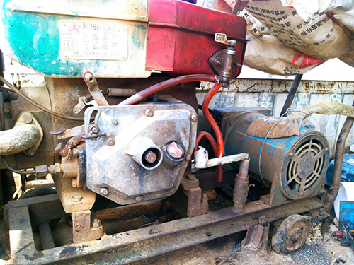 香格里拉单杠柴油机发电机出租